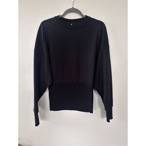 Athleta Potrero Black Sweatshirt S
